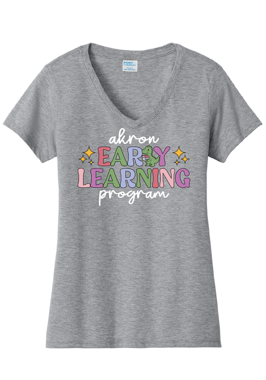 AELP LADIES V-NECK TEE