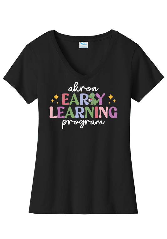 AELP LADIES V-NECK TEE